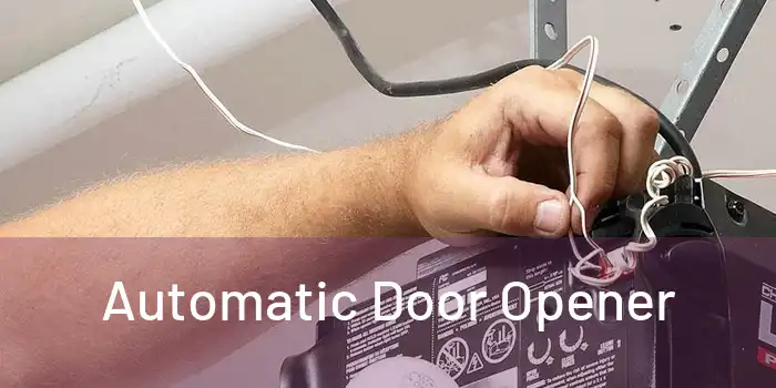  Automatic Door Opener 